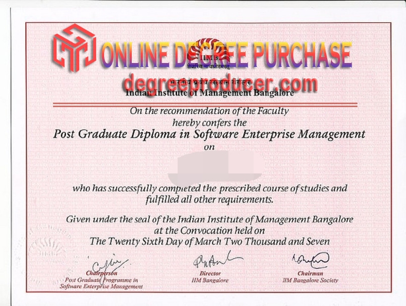 How to Create a Fake Indian Institute of Management Bangalore (IIMB) Degree