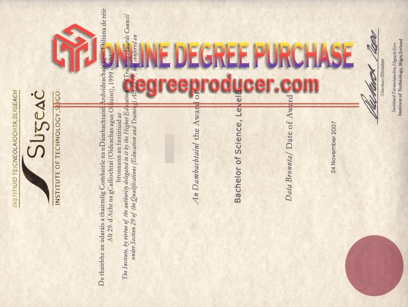 How to Order a Fake Institute of Technology, Sligo Diploma: A Step-by-Step Guide
