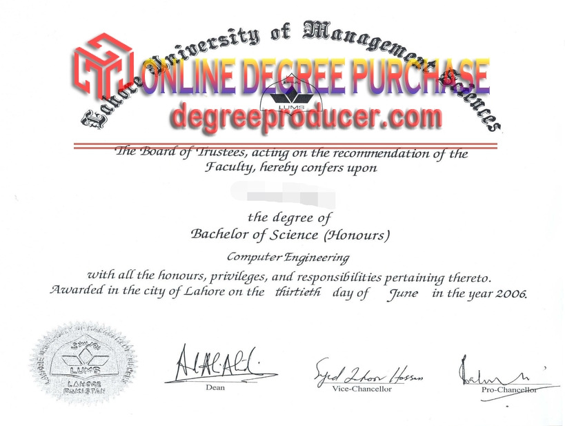 How to Purchase a Fake Lahore University of Management Sciences Diploma