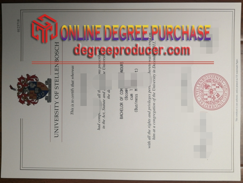 How to Make a Fake Stellenbosch Business School Degree: Step-by-Step Guide