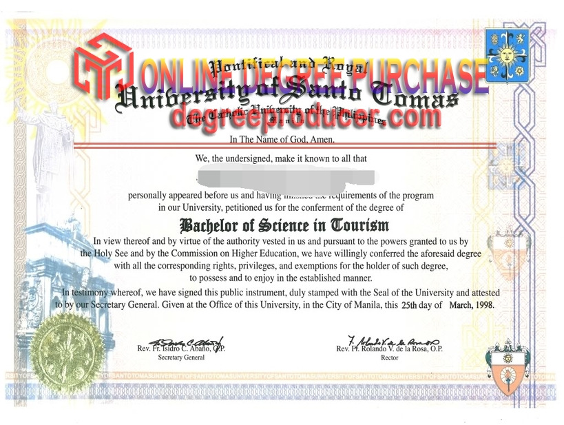 How to Make a Fake University of Santo Tomas Degree: A Step-by-Step Guide