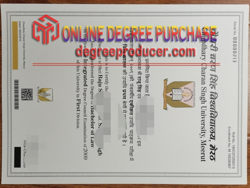Purchase Fake Chaudhary Charan Singh University Meerut Degree: What You Need to Know