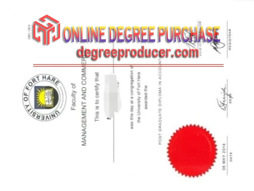 Purchase a Phony University of Fort Hare Degree: Is It Worth the Risk?