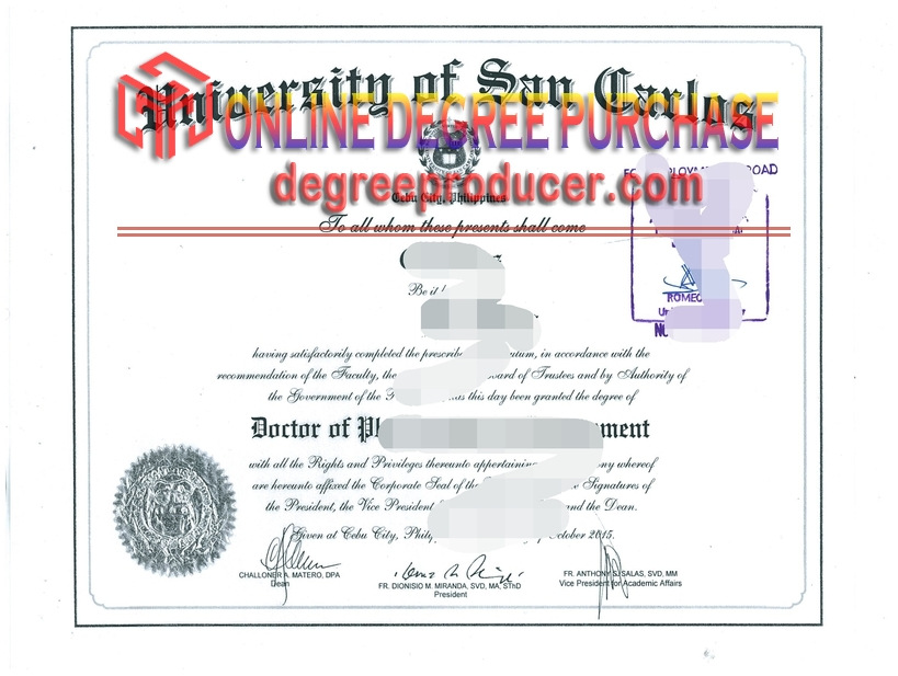Purchase a Phony University of San Carlos (USC) Diploma: Is It Worth the Risk?