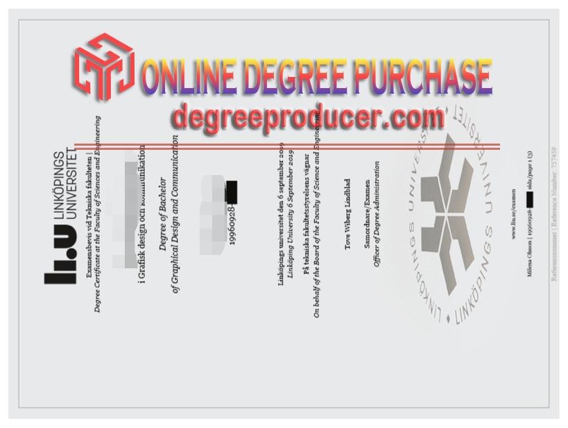 The Steps to Buy a Fake Linköping University Diploma