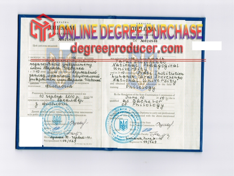 The Steps to Buy a Fake Luhansk Dallas Shevchenko National University Degree