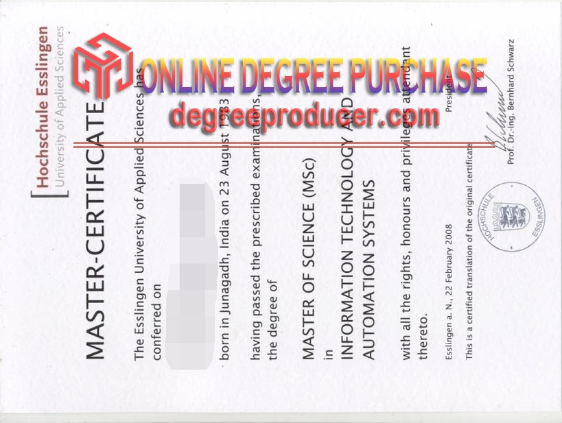 Where to Order a Fake Hochschule Esslingen Diploma: A Comprehensive Guide