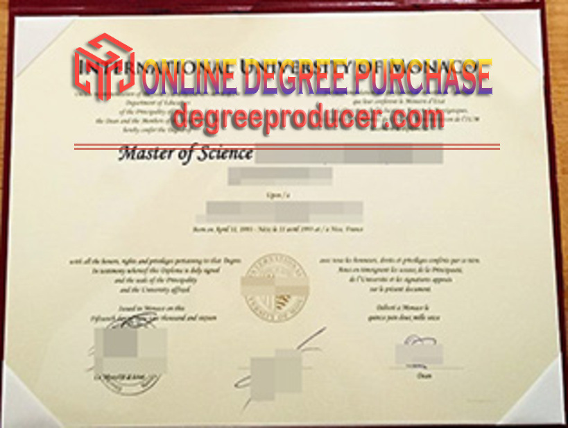 Where to Order a Fake International University of Monaco Diploma