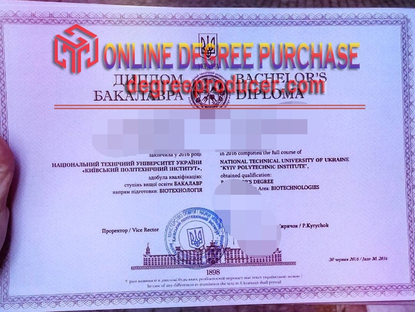Where to Purchase Fake Igor Sikorsky Kyiv Polytechnic Institute Diploma?