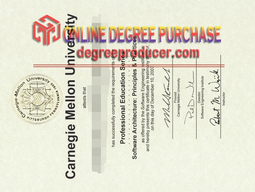 Where to Purchase a Fake Carnegie Mellon University Diploma: A Comprehensive Guide